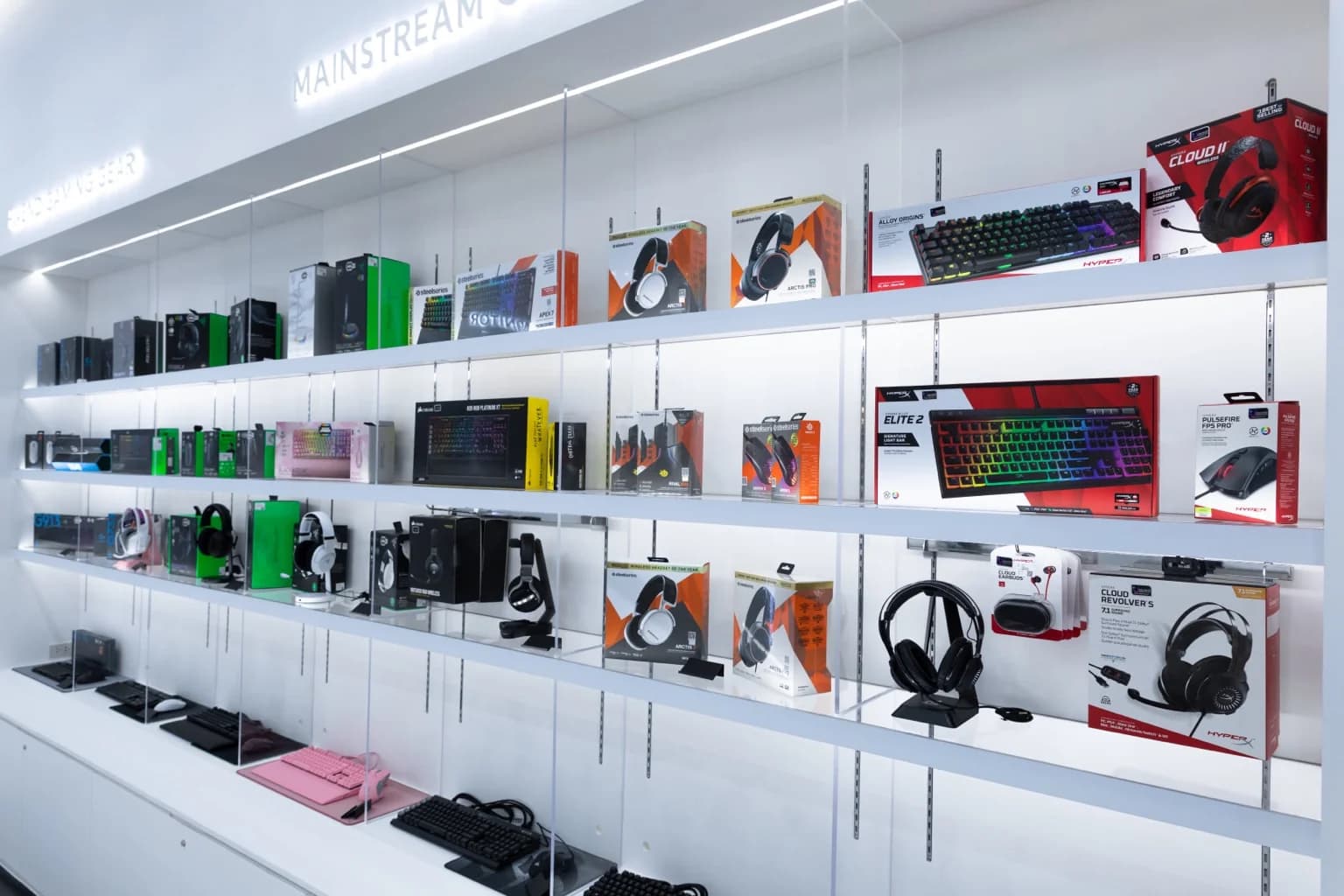 product shelf